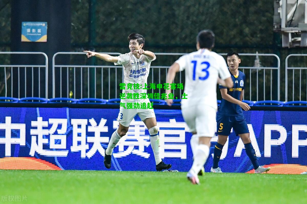 雷竞技:上海申花客场逆袭胜深圳佳兆业，士气强劲追赶