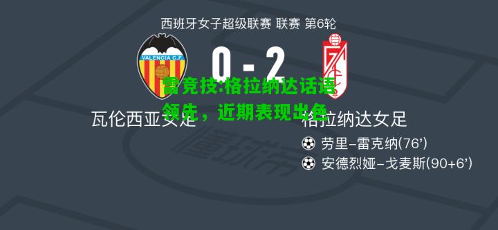 雷竞技:格拉纳达话语领先，近期表现出色