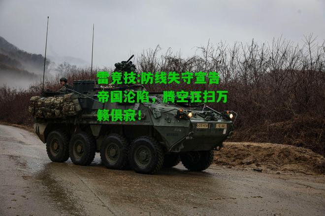 雷竞技:防线失守宣告帝国沦陷，腾空狂扫万籁俱寂！