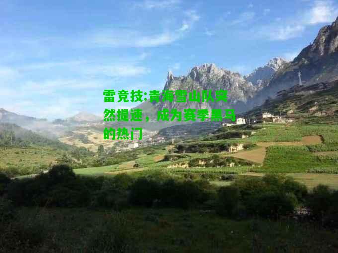 雷竞技:青海雪山队突然提速，成为赛季黑马的热门