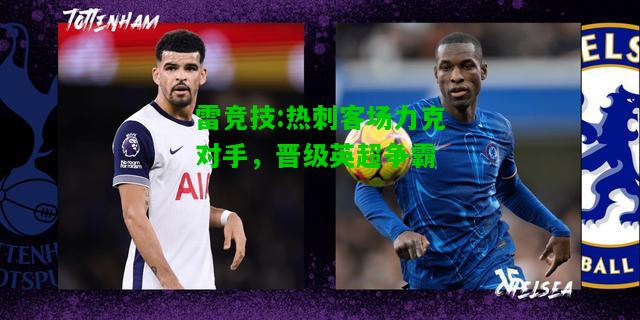 雷竞技:热刺客场力克对手，晋级英超争霸